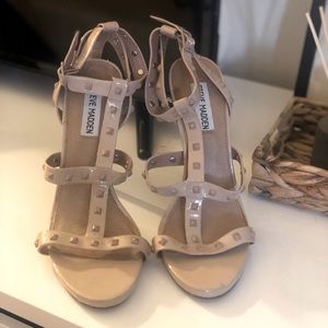 Steve Madden nude heels